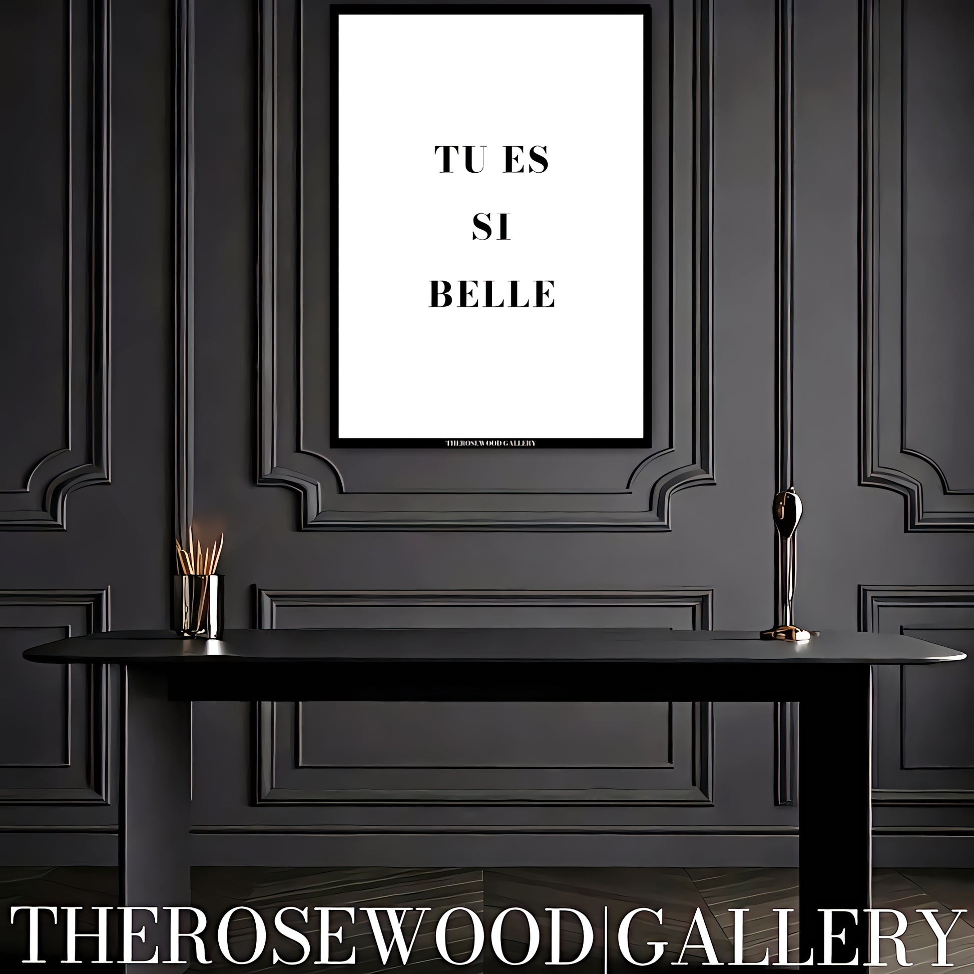 Elegant Quote Print | HD Ultra-Resolution Download | Black & White | Simple Modern Art | Motivation | Inspirational Decor