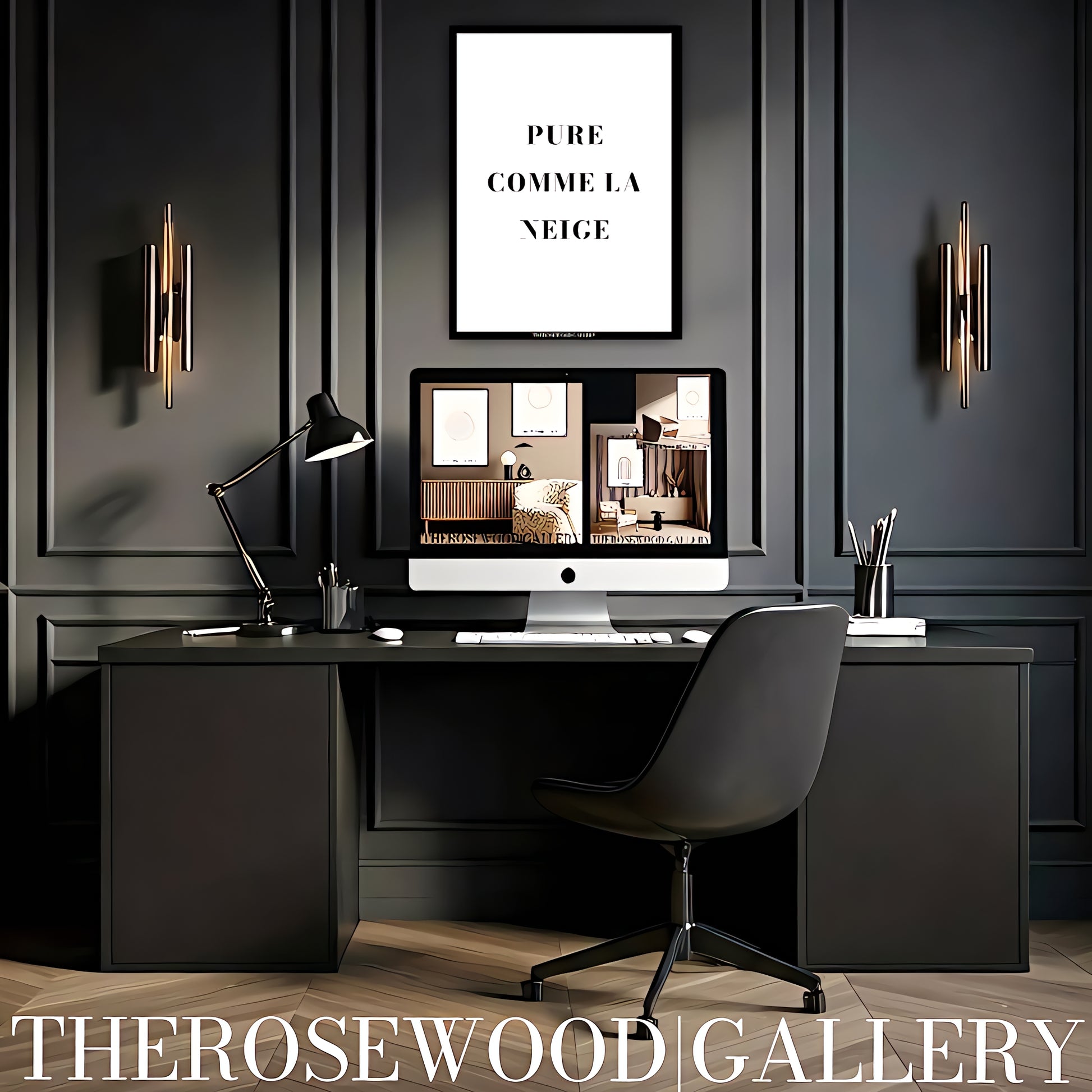 Inspirational Quote To Print | High-Resolution Digital Download | Black & White | Modern Calligraphy | Motivation | Wall Art