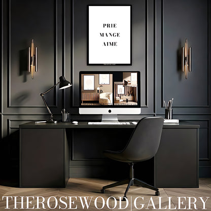 Uplifting Quote Art | High-Definition Printable File | Black & White | Minimalist Design | Motivation | Inspiration