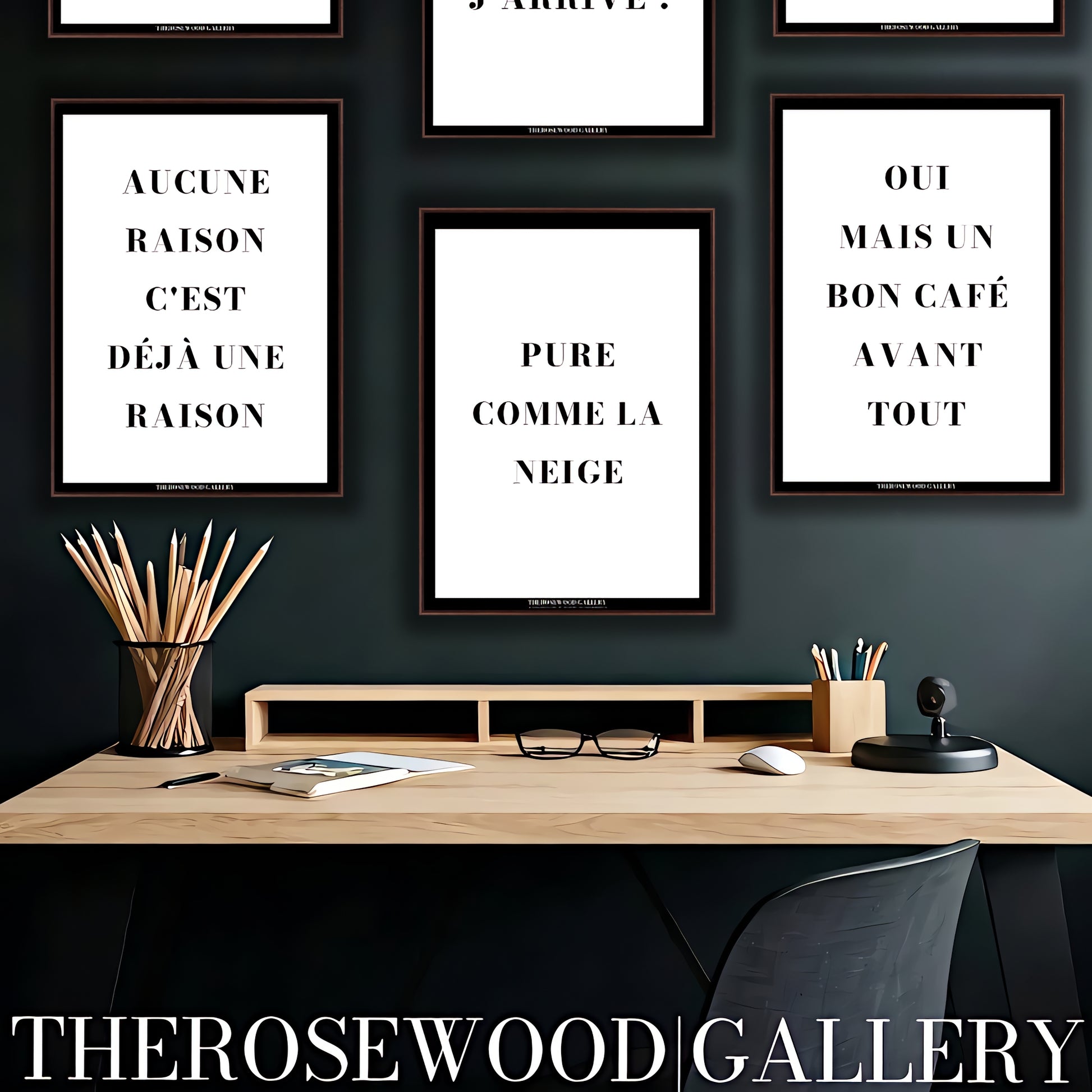 Inspirational Quote To Print | High-Resolution Digital Download | Black & White | Modern Calligraphy | Motivation | Wall Art
