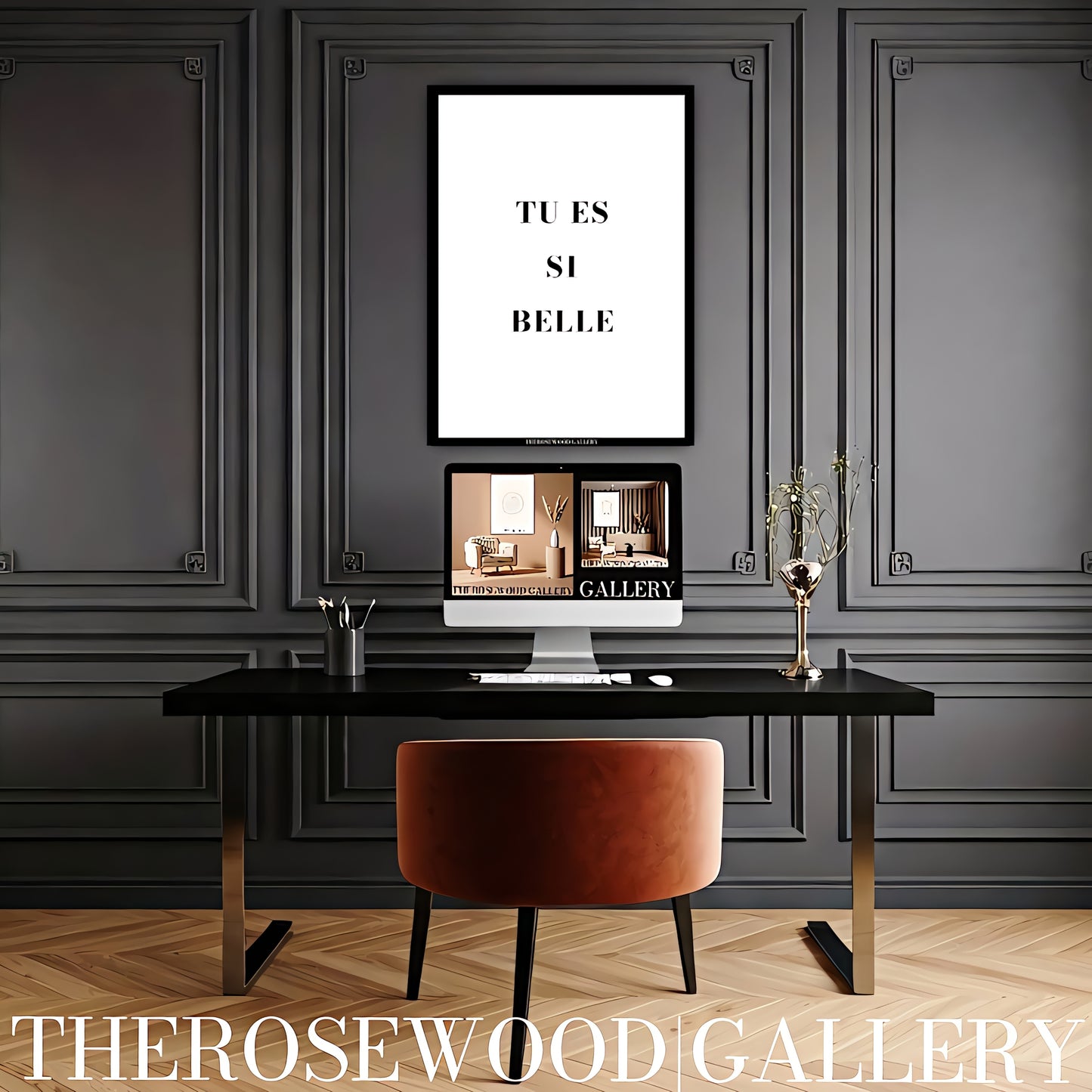 Elegant Quote Print | HD Ultra-Resolution Download | Black & White | Simple Modern Art | Motivation | Inspirational Decor