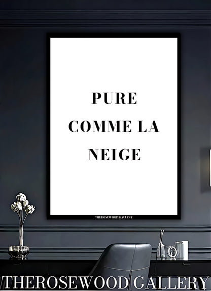 Inspirational Quote To Print | High-Resolution Digital Download | Black & White | Modern Calligraphy | Motivation | Wall Art