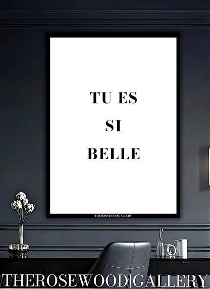 Elegant Quote Print | HD Ultra-Resolution Download | Black & White | Simple Modern Art | Motivation | Inspirational Decor
