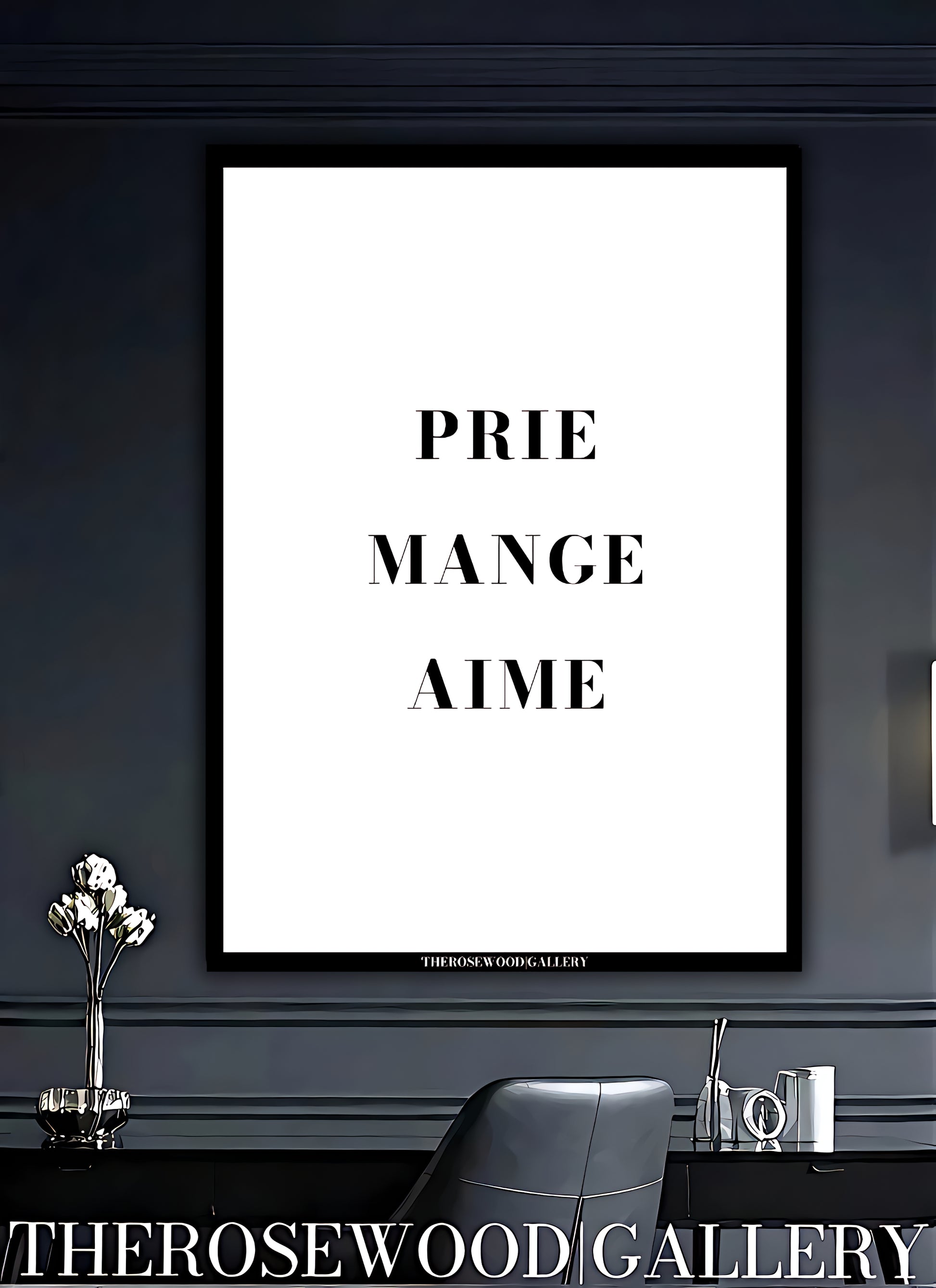 Uplifting Quote Art | High-Definition Printable File | Black & White | Minimalist Design | Motivation | Inspiration