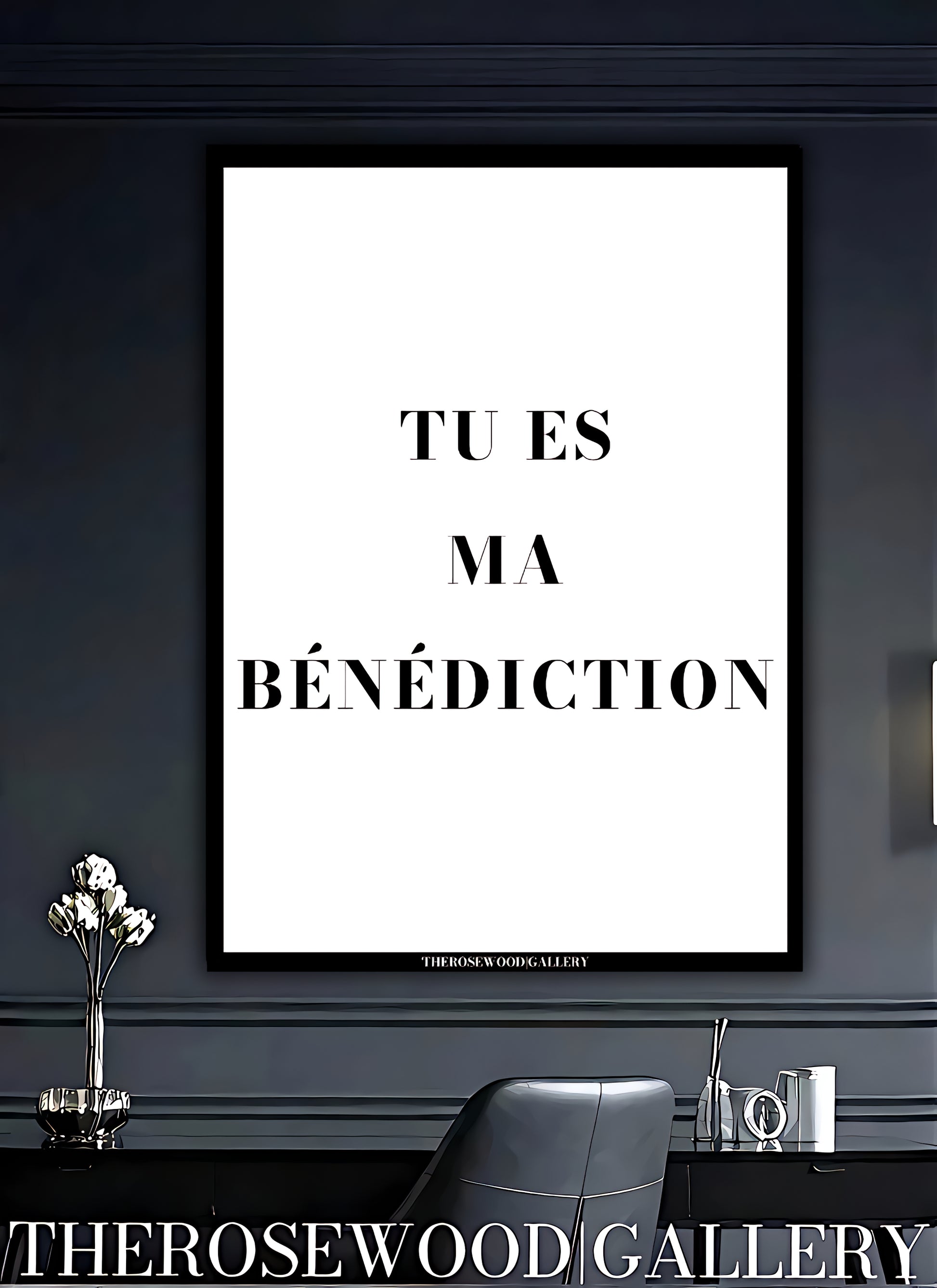 Modern Motivational Print | 4K Digital Art Download | Black & White | Simple Wall Decor | Inspirational Quote | Minimalist Style